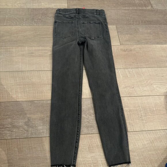 SPANX WOMENS BLACK PULL ON JEANS SIZE SMALL - Picture 8 of 9